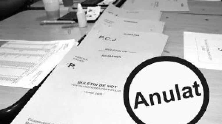 35.000 de voturi, anulate in judet