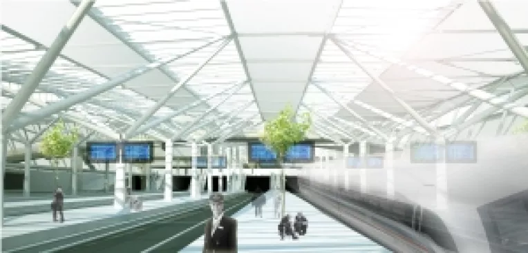 Arhitecta Daniela Craciunoiu a proiectat in sudul Capitalei o noua gara ultra-moderna