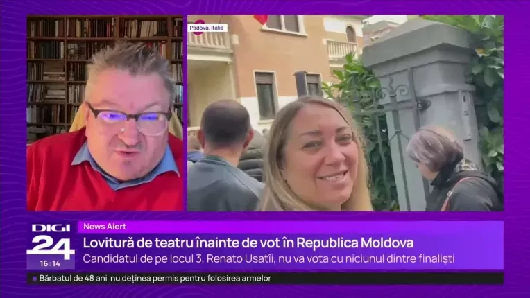 Armand Gosu: S-ar putea sa creasca putin diferenta. E greu sa faci prognoze la Republica Moldova