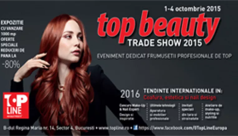 Cele mai cunoscute branduri, la Top Beauty Trade Show