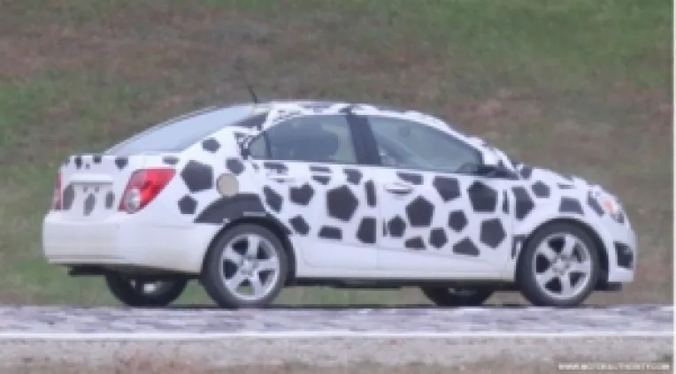 Noul Chevrolet Aveo sedan