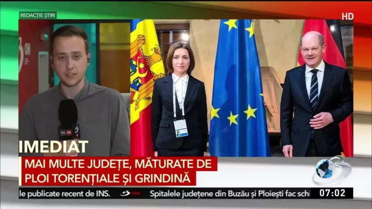 Olaf Scholz, vizita importanta in Romania! Intalnire cu Klaus Iohannis si Maia Sandu