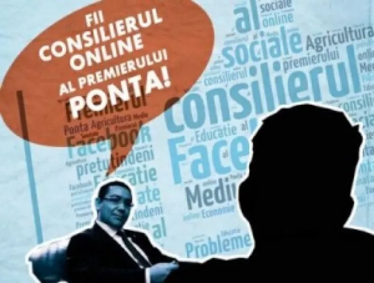 Premierul Victor Ponta a lansat o aplicatie online propusa celor care-i acceseaza pagina de Facebook