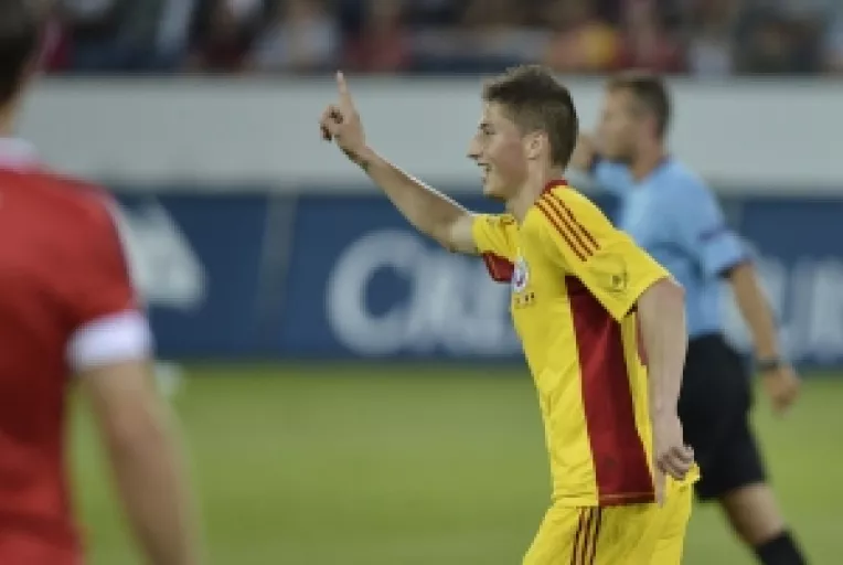 Romania a invins Elvetia cu 1 - 0 