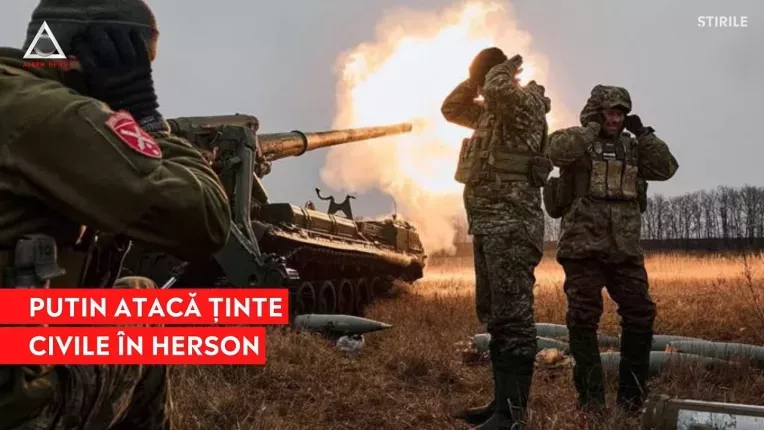 Rusii ataca tinte civile in Herson, printre care si o maternitate