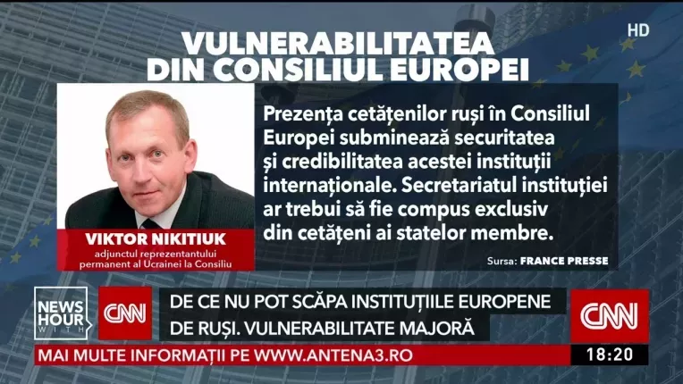 Situatie alarmanta in Consiliul Europei: De ce nu pot scapa de rusi